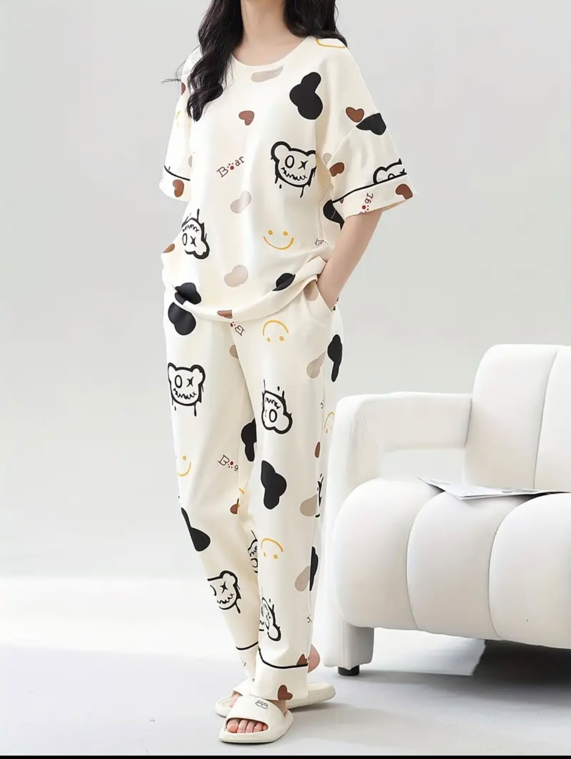 ✨ Soft & Comfortable Women’s Night Suit | Casual Sleepwear Set