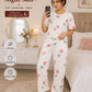 ✨ Soft & Comfortable Women’s Night Suit | Casual Sleepwear Set