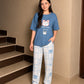 ✨ Soft & Comfortable Women’s Night Suit | Casual Sleepwear Set