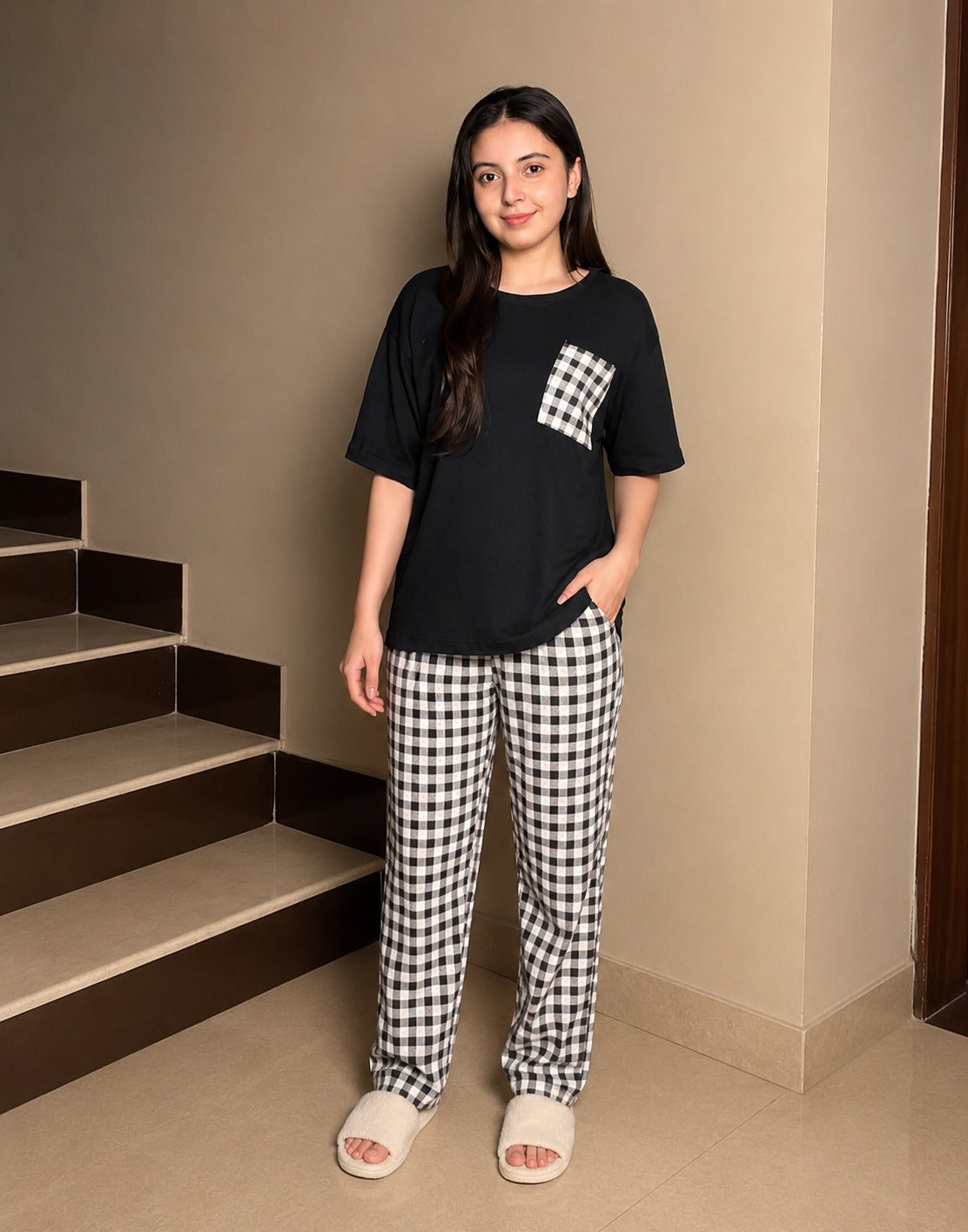✨ Soft & Comfortable Women’s Night Suit | Casual Sleepwear Set